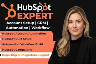 do hubspot automation hubspot campaign hubspot CRM expert setup hubspot workflow