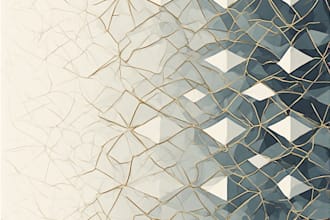 design abstract vector luxury geometric pattern design