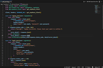 build python web scraping scripts and fastapi backend apis