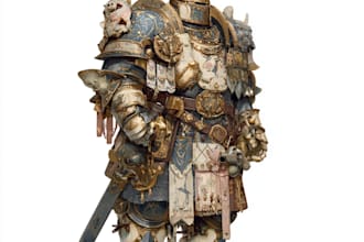 make detailed warhammer illustration, paint warhammer