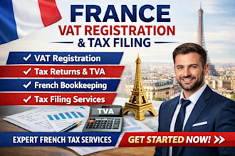 do france vat registration french tax filing french bookkeeping tax return tva