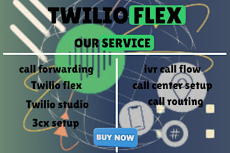 build a cloud call center using twilio flex with IVR