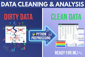 do data cleaning, preprocessing, and exploratory data analysis in python