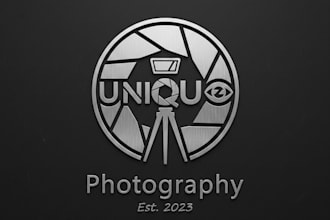 design a professional photography logo for your brand