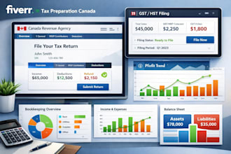 assist canada tax preparation cra filing t1, gst hst bookkeeping