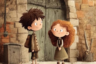 do children book illustration