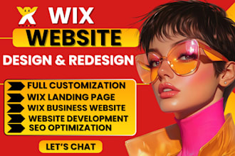 redesign your wix website for mobile responsiveness, fix wix error landing page