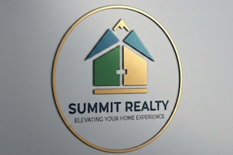 design a professional real estate logo for your brand or agency