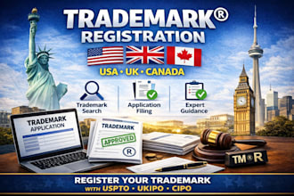do uspto trademark or ukipo trademark or cipo trademark registration