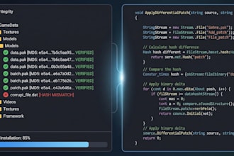 develop custom game launchers, updaters or modding mod tools