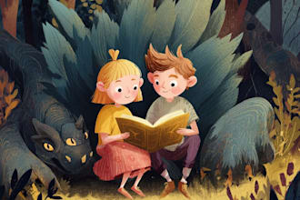 do children book illustration