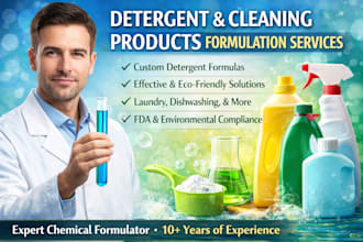 provide formulation for cleaning product