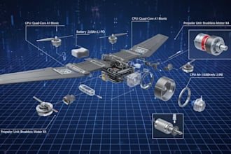 do cad design models and 3d rendering iot industrial products