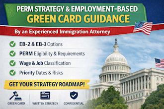 create your employment based green card and perm strategy