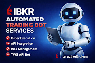 develop ibkr tws API automated trading bot for interactive brokers