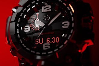 create hyper realistic 3d watch animation and product renders for your brand