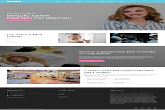 create simple responsive website for you