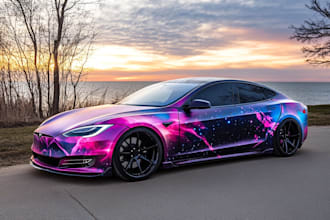 professional vehicle wrap design, car wrap