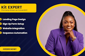 be your dedicated convertkit or kit expert to grow your email list