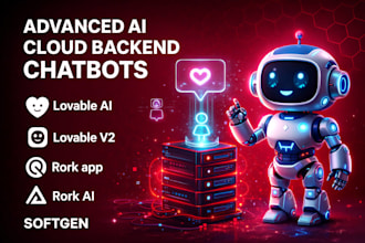 lovable ai, cloud backend chatbots lovable v2 rork app rork ai softgen