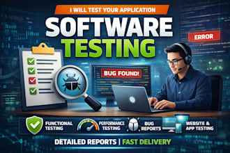do QA testing for web and mobile apps