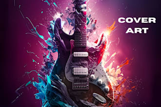 custom music album cover, album cover art, cover art design