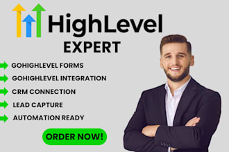 setup gohighlevel forms and integrate them with your CRM