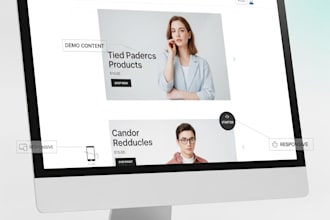 create a modern, responsive wix e commerce website ready