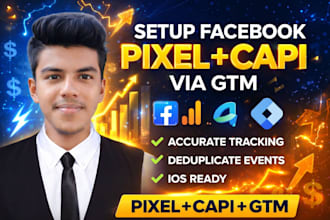 set up facebook pixel and conversion API via GTM