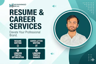 write professional CV resume cover letter and optimize linkedin profile