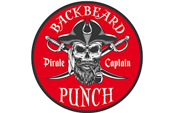 design high quality pirate logo with unlimited revision