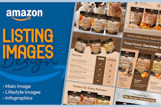 design amazon listing images, product images, amazon infographic