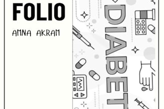 design a professional academic or student portfolio
