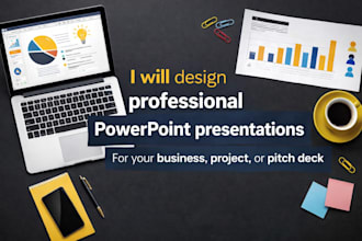 create business, marketing, and investor pitch deck PPT slides