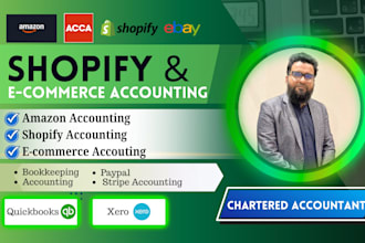 do shopify and ecommerce accounting and bookkeeping on quickbooks and xero