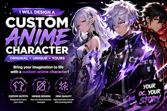 design a custom anime character or oc