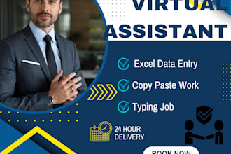 do fast data entry typing work, excel data entry, web reasearch, pdf to word