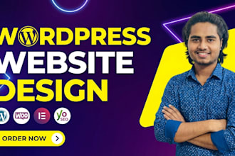 build wordpress website develop, design redesign, clone, customize wp website