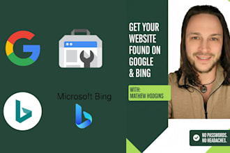 index your website on google and bing search consoles