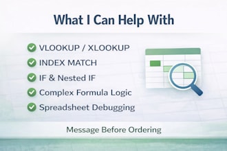 fix excel formulas, errors, and calculations