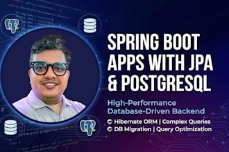 build spring boot apps with jpa and postgresql