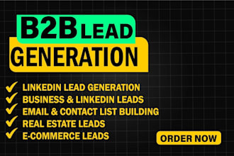 do lead generation, b2b lead generation and business leads