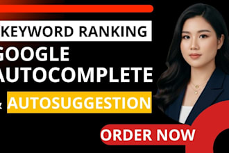keyword ranking,google autocomplete,autosugestion,brand ranking,seo optimization