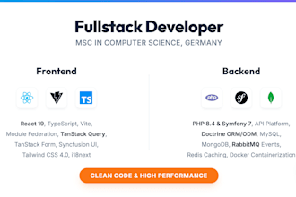 fix symfony PHP bugs and backend API errors