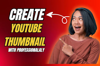 create professional youtube thumbnail