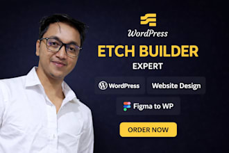 build a fast, modern wordpress website using etch builder