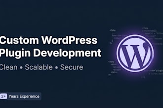 develop modify custom wordpress plugin for business website