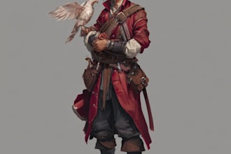 dnd character art and dnd character art