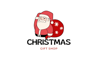 create exclusive and marvelous santa logo design
