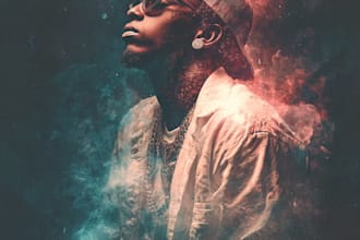 design a custom album or mixtape cover art